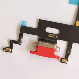 适用iphone苹果XR尾插排线充电口耳机孔接口送话器话筒麦克风原装