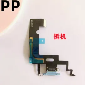 适用iphone苹果XR尾插排线充电口耳机孔接口送话器话筒麦克风原装