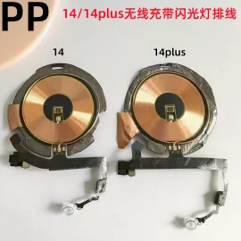 适用iphone苹果14 14plus内置无线充电线圈模块闪光灯排线原装