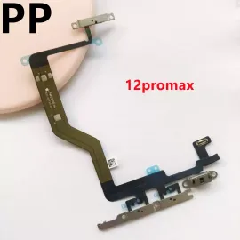 适用iphone苹果12 12pro 12promax 12mini开机音量静音排线原装