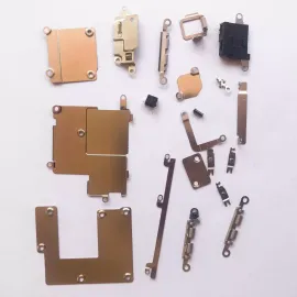 适用iphone苹果11 11pro 11promax固定铁片排线铁盖内部挡板铁片