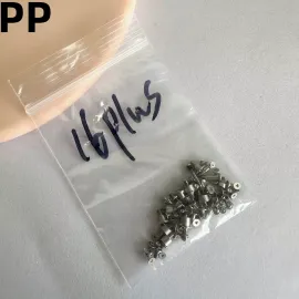 适用iphone苹果16 16plus 16pro 16promax固定螺丝内置铁片螺丝钉