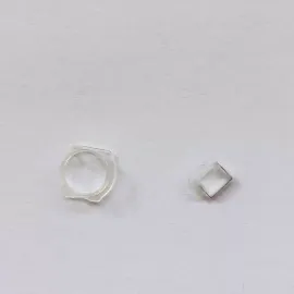 适用苹果iphone5代 5s 5c 5se前置摄像头固定圈感应塑料圈