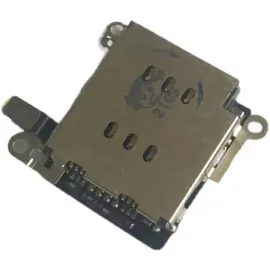 适用iphone苹果xr卡槽单卡改双卡双待卡座排线内置sim卡托原装