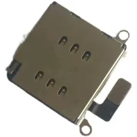 适用iphone苹果11卡槽单卡改双卡双待卡座排线内置sim卡托原装